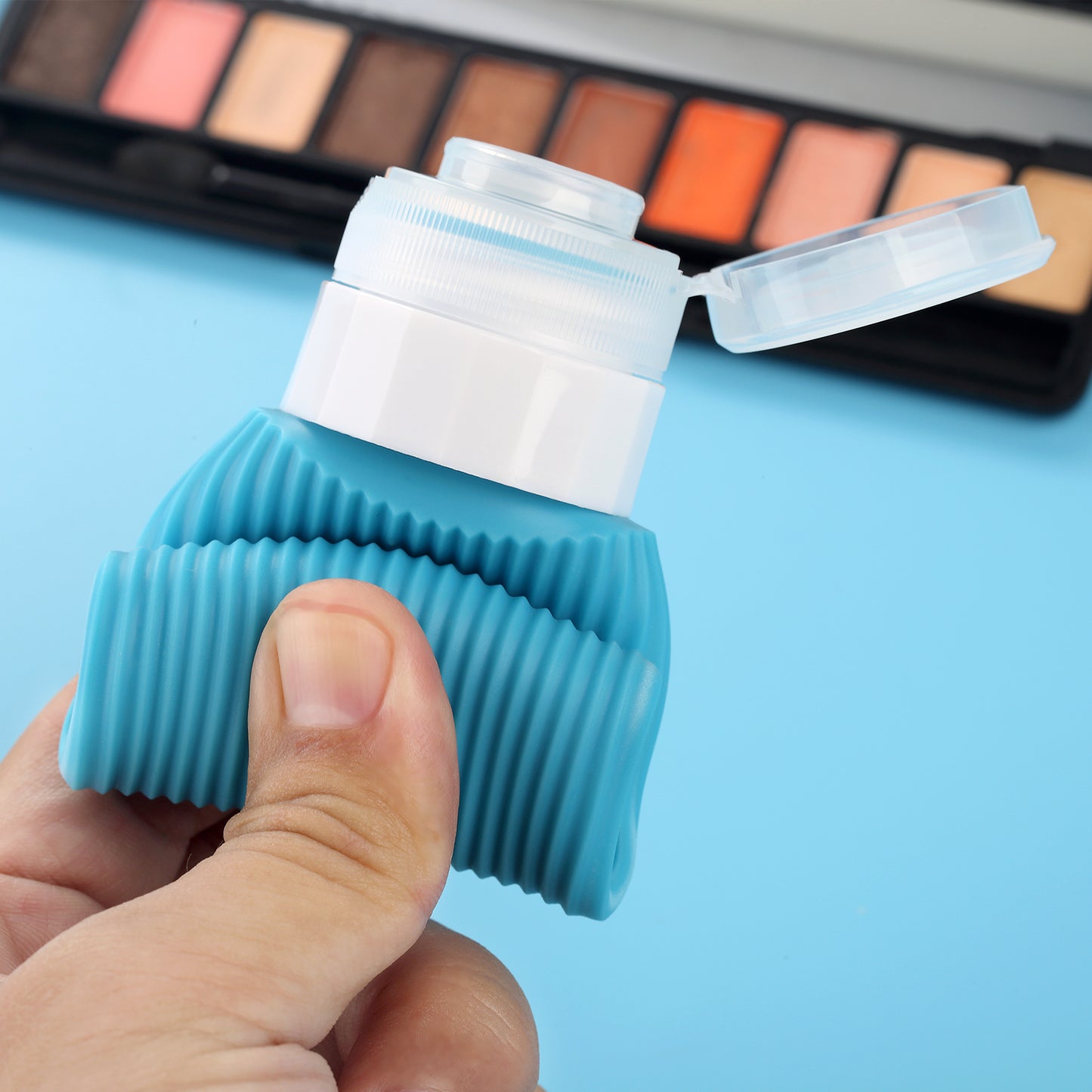 Micebay Travel Bottles for Toiletries 8 Pack, Tsa Approved Travel Size Toiletries 3 oz, Containers for Toiletries, with Clear Bag, Leak Proof Silicone Squeezable Essentials Creams Jars