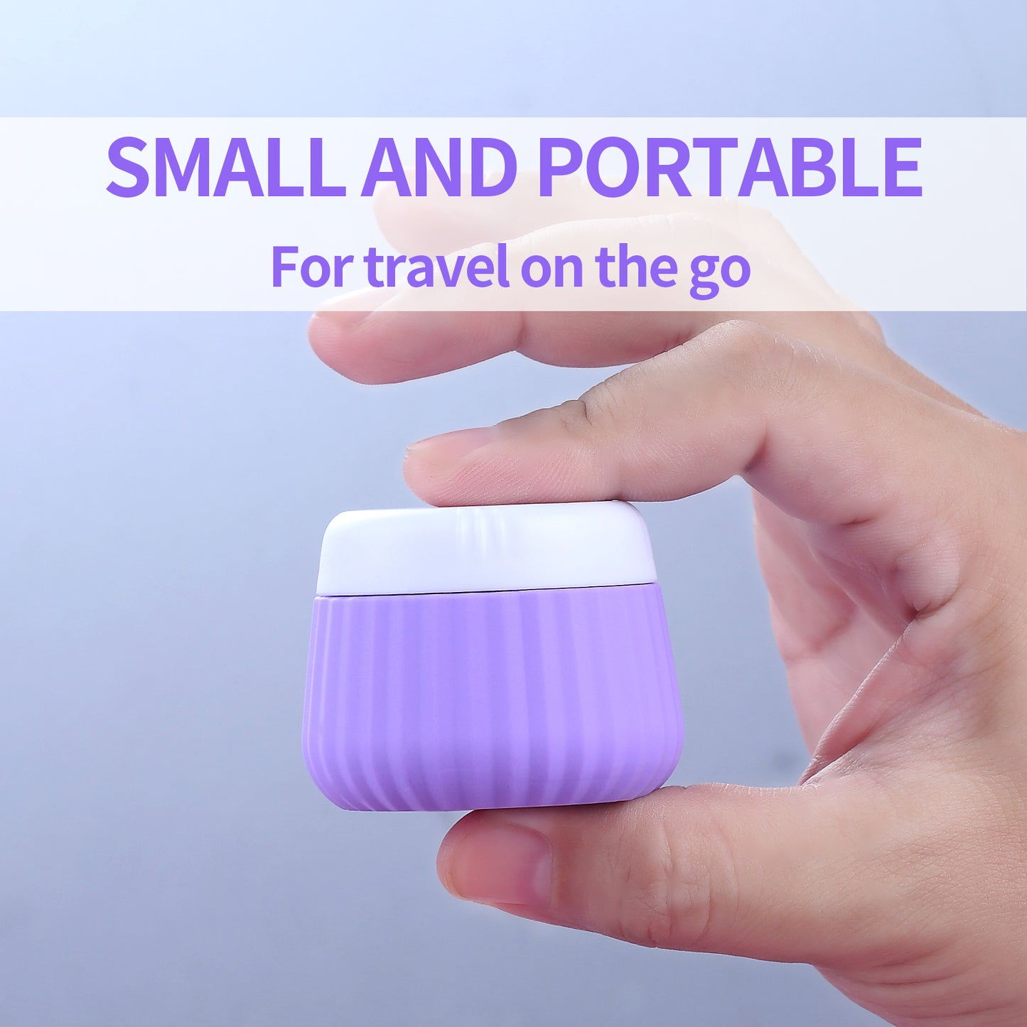 Micebay Travel Bottles - 8 Pack, TSA Approved 3 oz Travel Containers for Toiletries, Clear Bag, Leak Proof Silicone Squeezable Essentials Jars