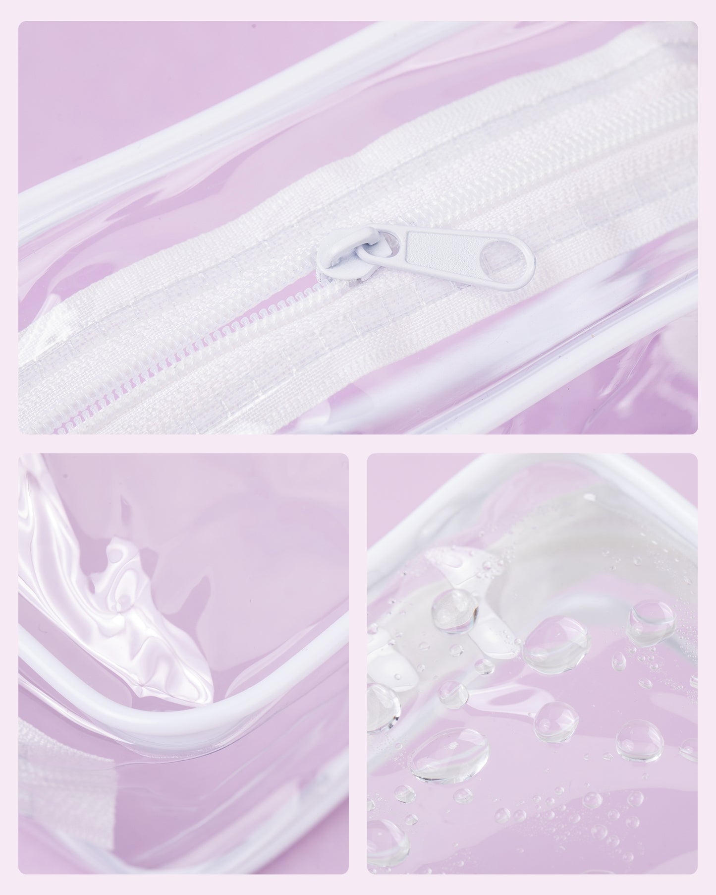 Micebay Travel Containers for Toiletries 4 Pack, TSA Approved Travel Size Toiletries, Travel Size Containers, With Clear Bag Leak Proof Silicone Jars, Travel Essentials Creams Jars Carrying Small Item