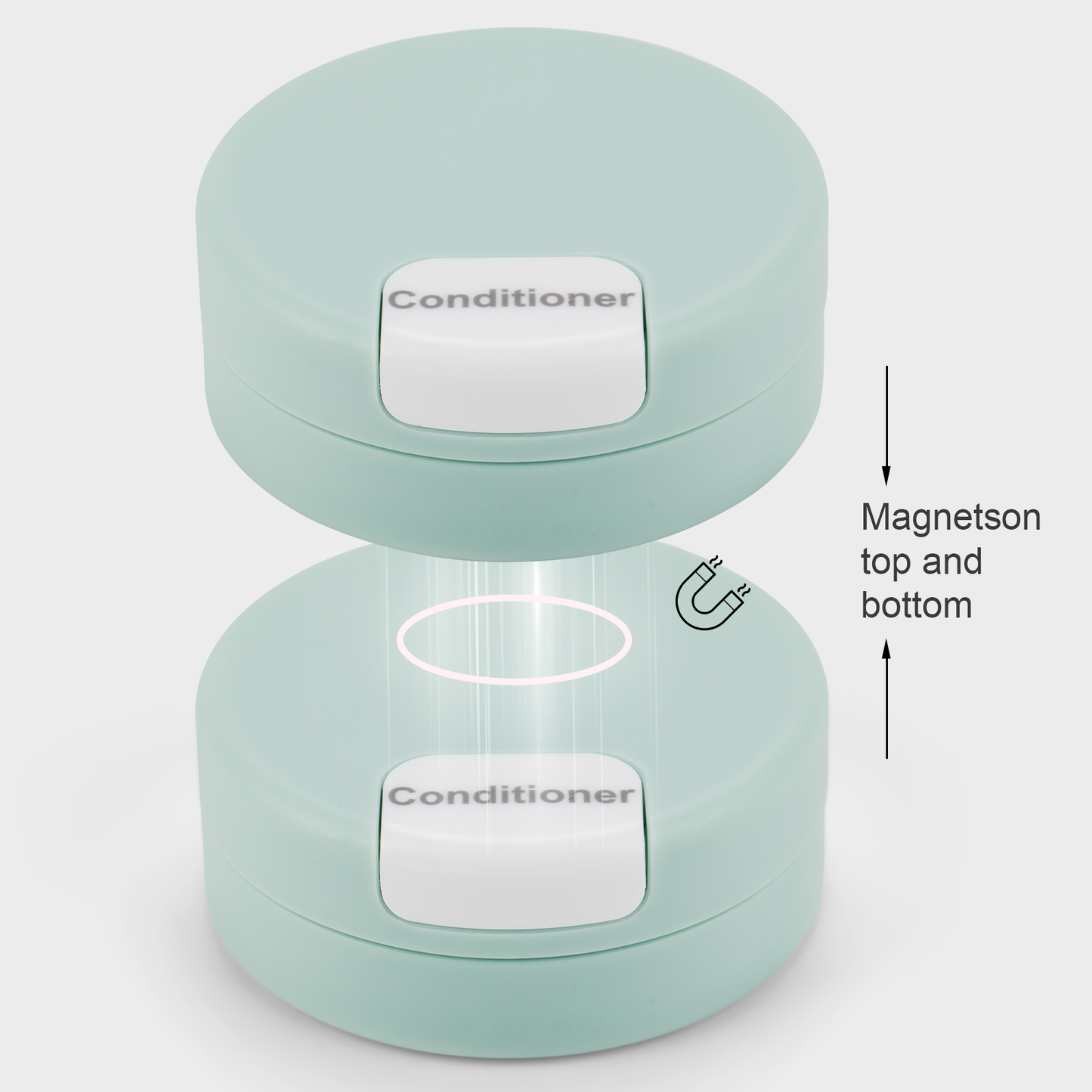 Micebay Travel Containers for Toiletries, Silicone Cream Jars TSA Approved Travel Size Containers with Clear Bag, Leak-proof Travel Accessories with Lid for Cosmetic Face Body Hand Cream (4 Pack)