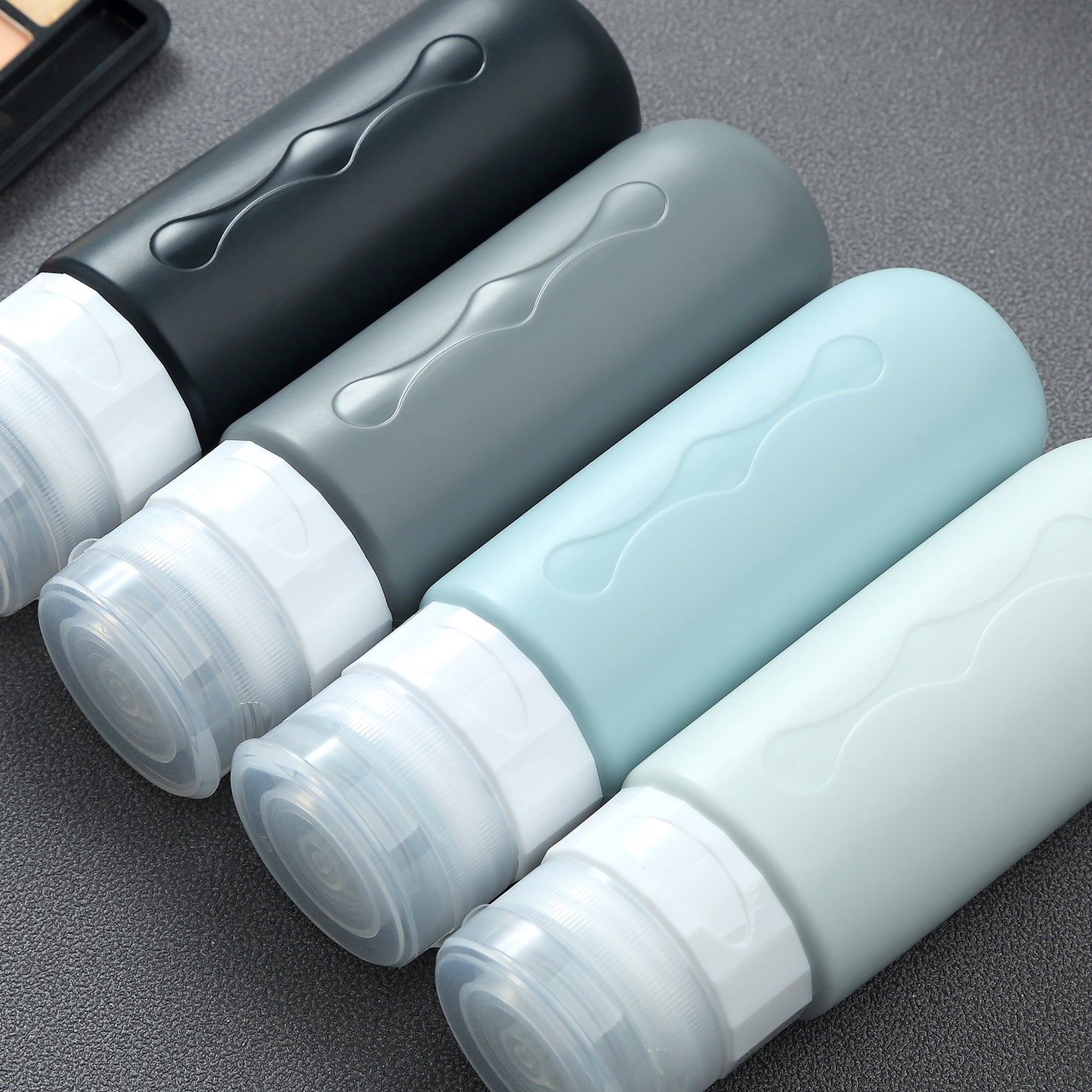 Micebay Travel Bottles for Toiletries, Tsa Approved, Travel Size Containers, BPA Free Leak Proof Tubs Refillable Liquid Accessories for Cometic Shampoo and Lotion Soap