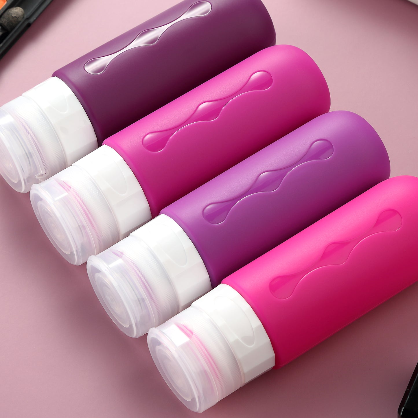 Micebay Travel Bottles for Toiletries Tsa Approved Size Containers BPA Free Leak Proof Tubs Refillable Liquid Accessories Cometic Shampoo and Lotion Soap