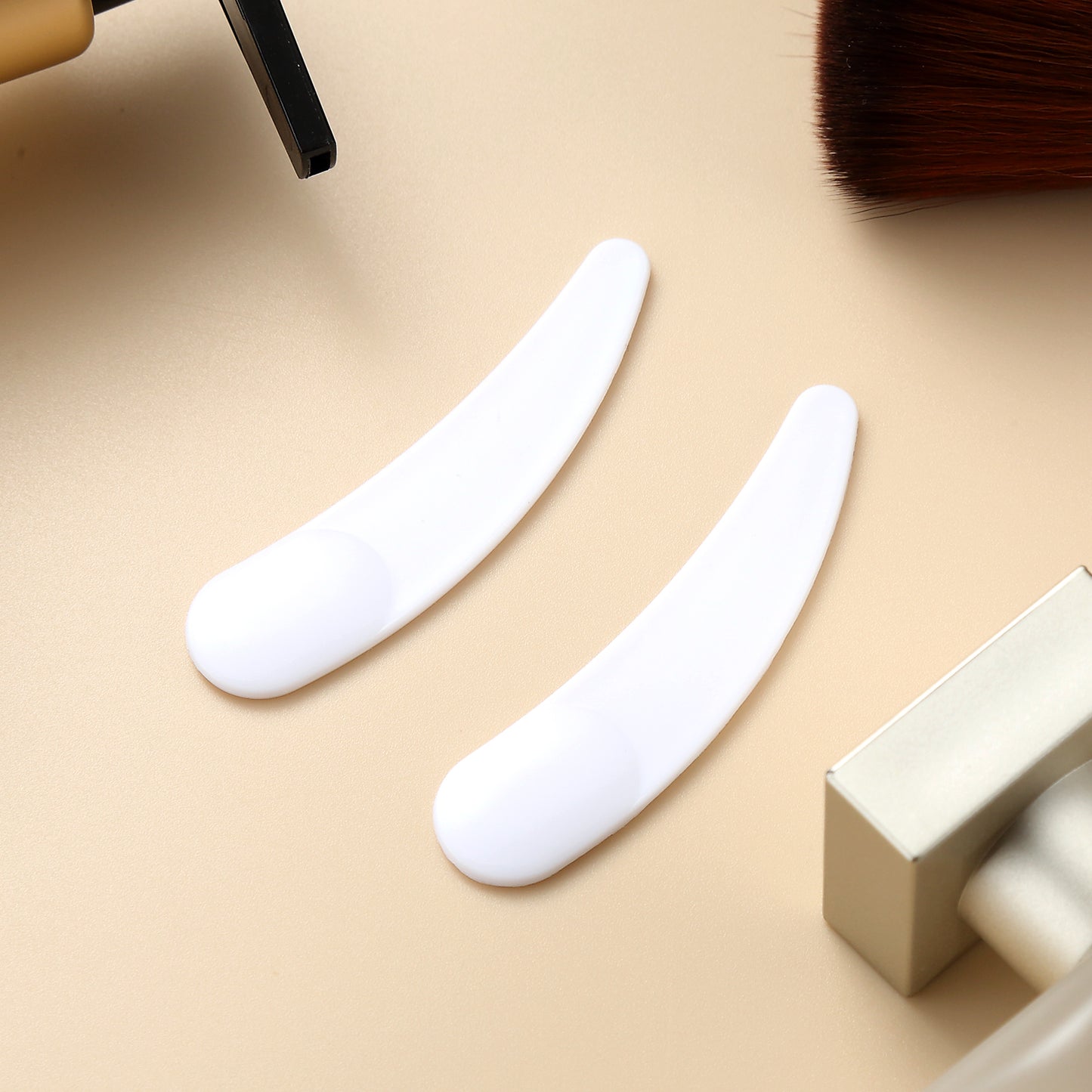Micebay Silicone Travel Bottles, Leak Proof Toiletry Containers for Shampoo, Conditioner & Lotion, Apricot