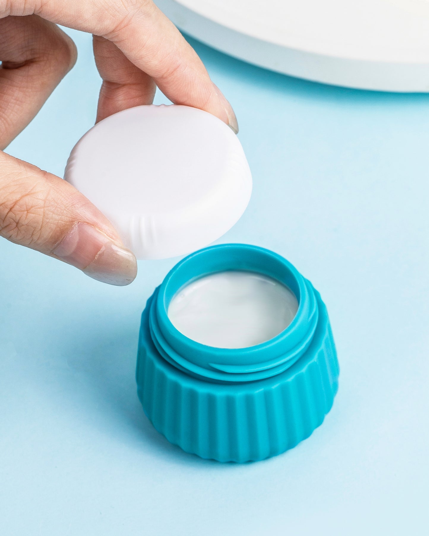 Micebay Travel Containers for Toiletries 4 Pack, TSA Approved Travel Size Toiletries, Portable Size Containers, With Clear Bag Leak Proof Silicone Jars, Essentials Creams Jars Carrying Small Items