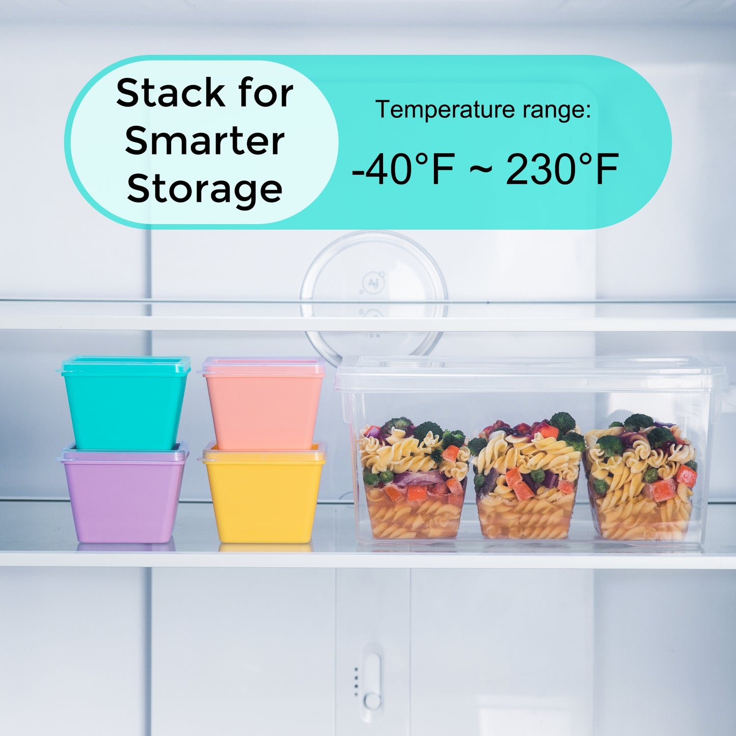 Micebay 1-Cup Silicone Freezer Molds with Lids, Individual 4-Pack Portion Soup Cubes Freezer Trays for Food Storage, Oven & Dishwasher Safe, BPA-Free, Silicone Freezer Containers for Meal Prep
