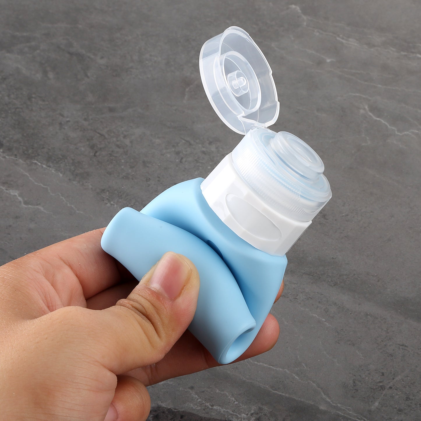 Micebay Travel Bottles for Toiletries Tsa Approved Travel Size Containers BPA Free Leak Proof Travel Tubs Refillable Liquid Travel Accessories for Cometic Shampoo and Lotion Soap, Blue